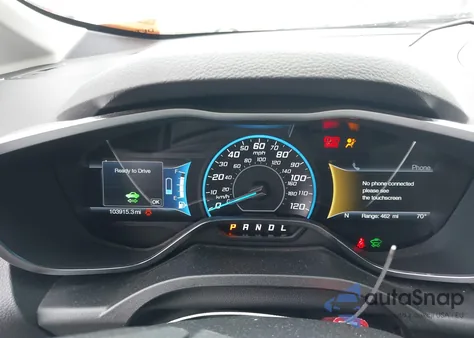 2017 Ford C-Max Energi Titanium from USA, damaged, VIN 1FADP5FU8HL107804